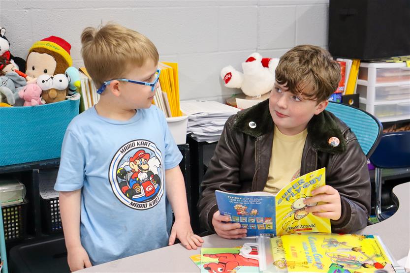 Students celebrate Read Across America Week